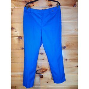 Calvin Klein Women's Size 12 Dress Pants Blue Pants Career Casual